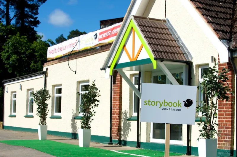 front of nursery building